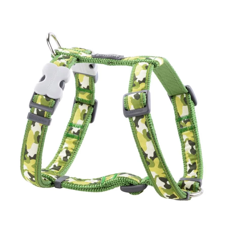 Red Dingo Camouflage Green XLarge Dog hám