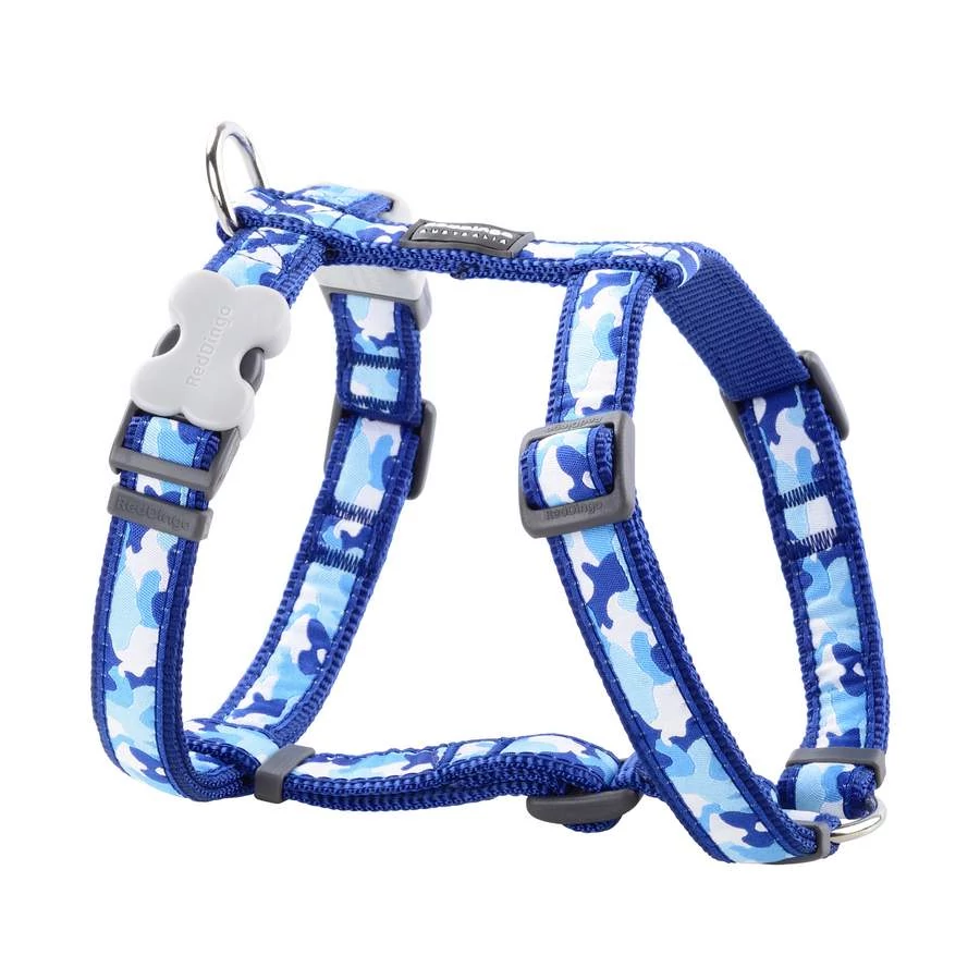 Red Dingo Camouflage Dark Blue XLarge Dog hám