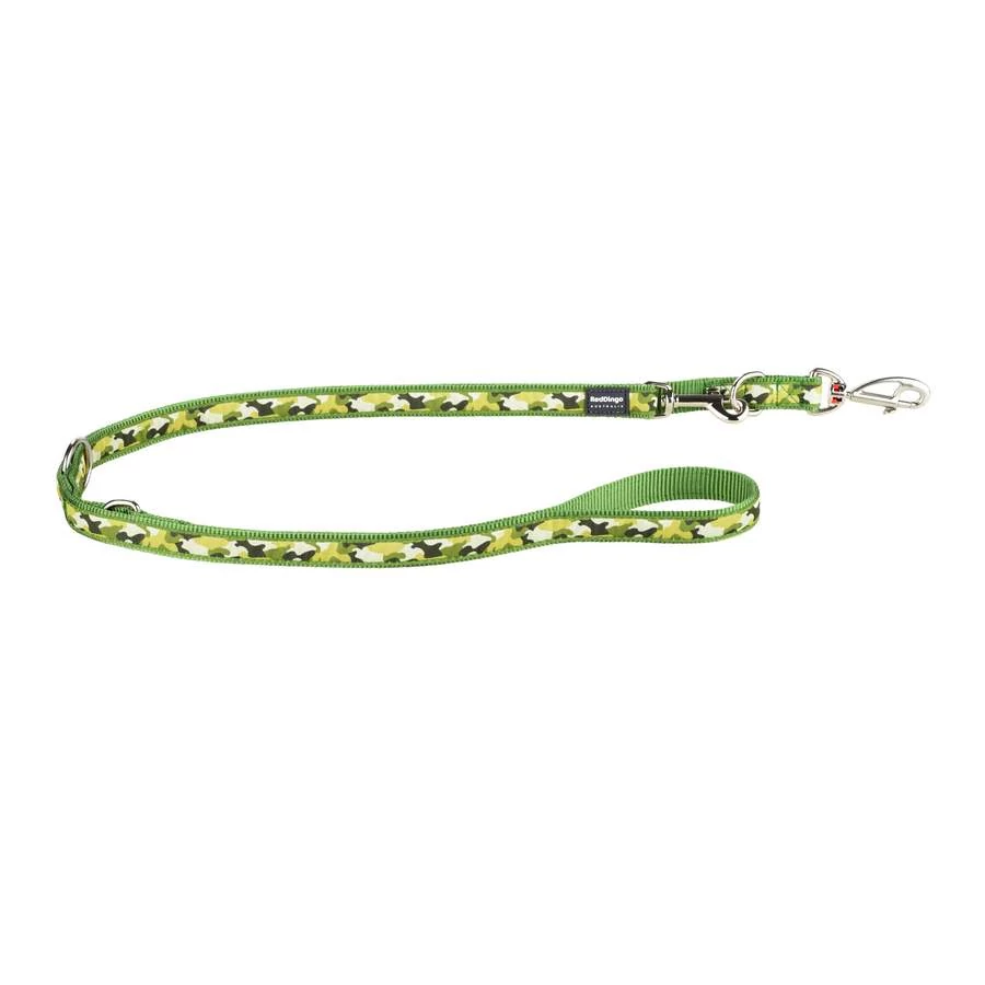 Red Dingo Camouflage Green multi-purpose póráz 200 cm Small