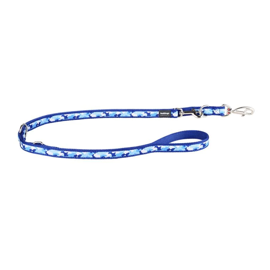 Red Dingo Camouflage Dark Blue multi-purpose póráz 200 cm Large