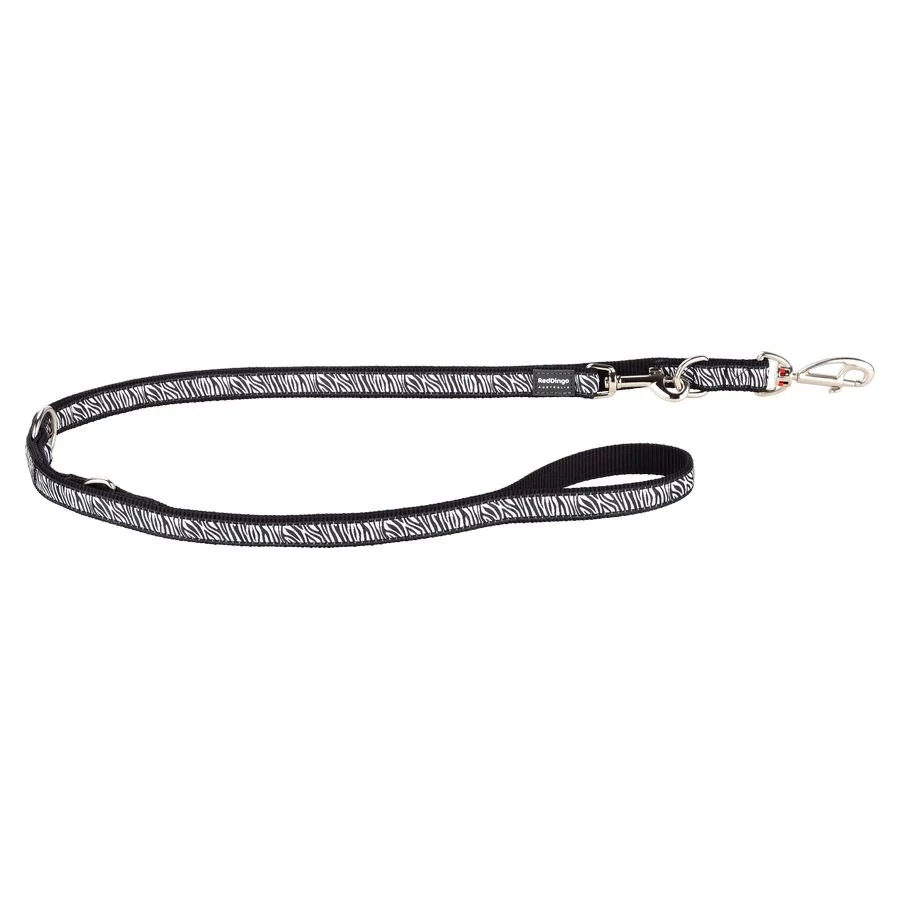 Red Dingo Safari Black multi-purpose póráz 200 cm Medium