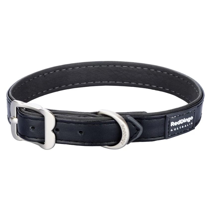Red Dingo Elegant Black Small kutya nyakörv / 24-30 cm