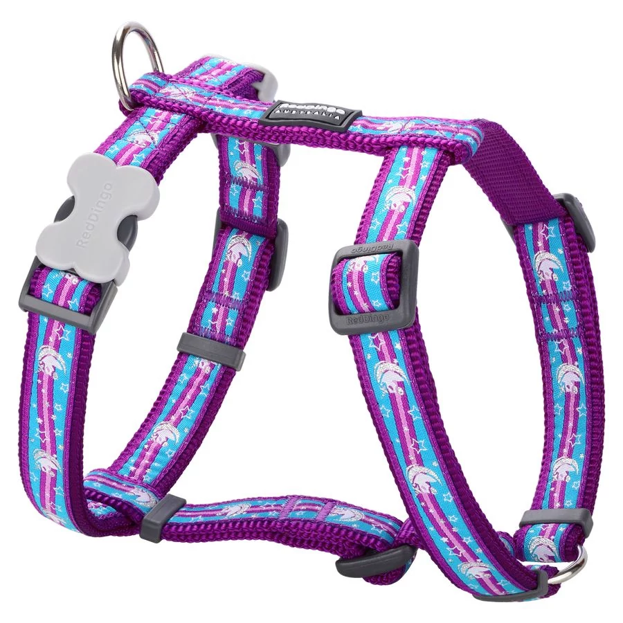 Red Dingo Unicorn Purple Medium Dog hám