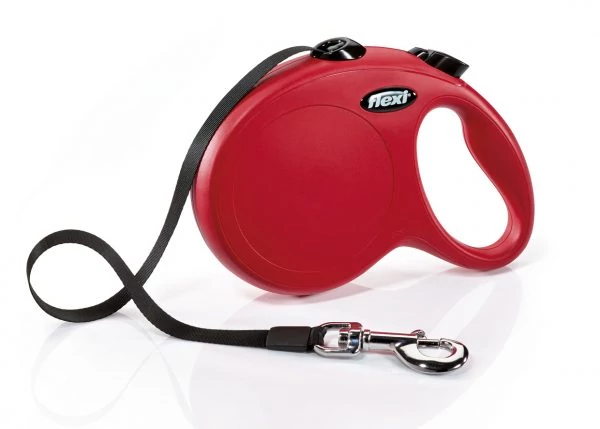 Flexi New Classic szalag L 5m piros 50kg-ig
