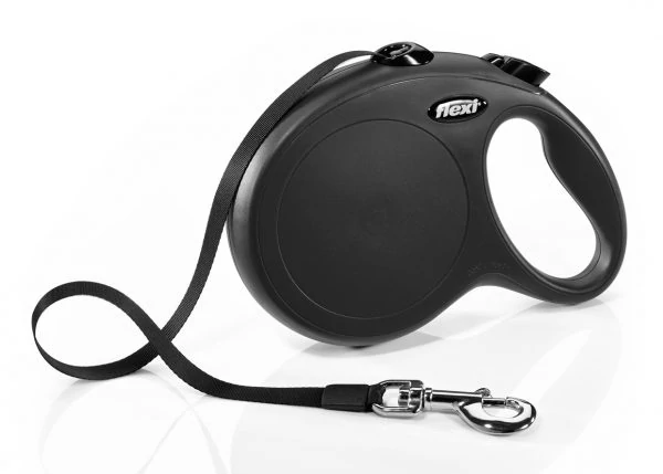 Flexi New Classic szalag L 8m 50kg-ig fekete