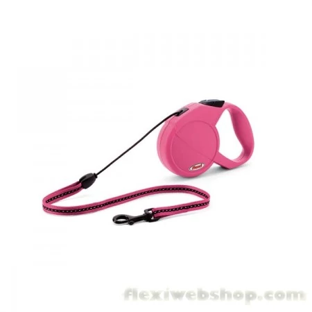 Flexi New Classic zsinór M 8m 20kg-ig pink