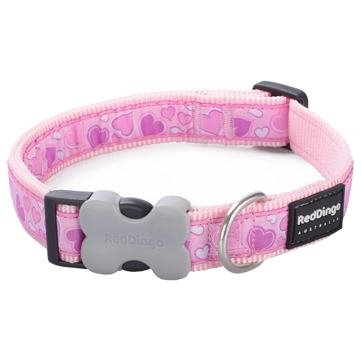 Red Dingo Breezy Love Pink XS kutya nyakörv