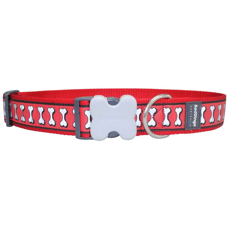 Red Dingo Reflective Red Giant Long kutya nyakörv