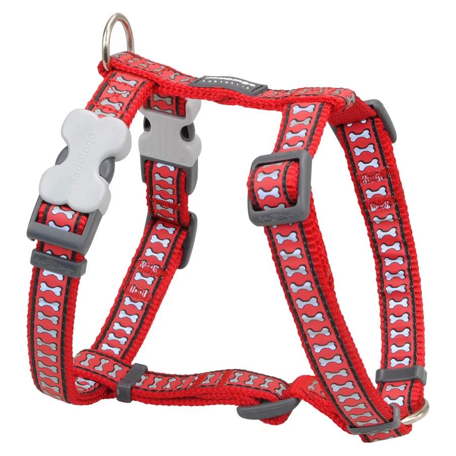 Red Dingo Reflective Red XLarge Dog hám