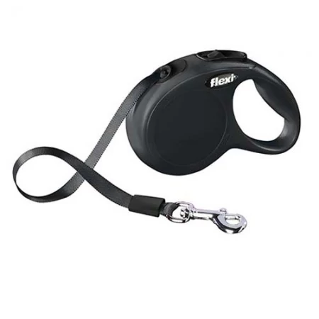 Flexi New Classic zsinór XS 3m 8kg-ig fekete