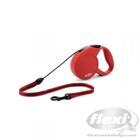 Flexi New Classic zsinór S 8m 12kg-ig piros