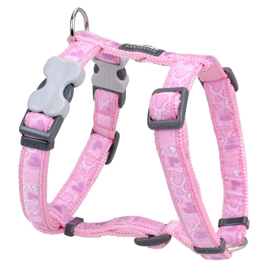 Red Dingo Breezy Love Pink XLarge Dog hám