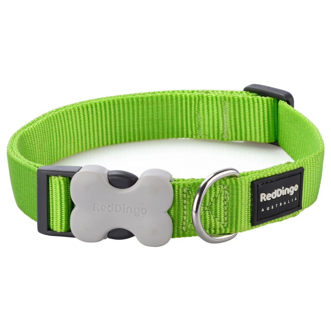 Red Dingo Lime XS kutya nyakörv