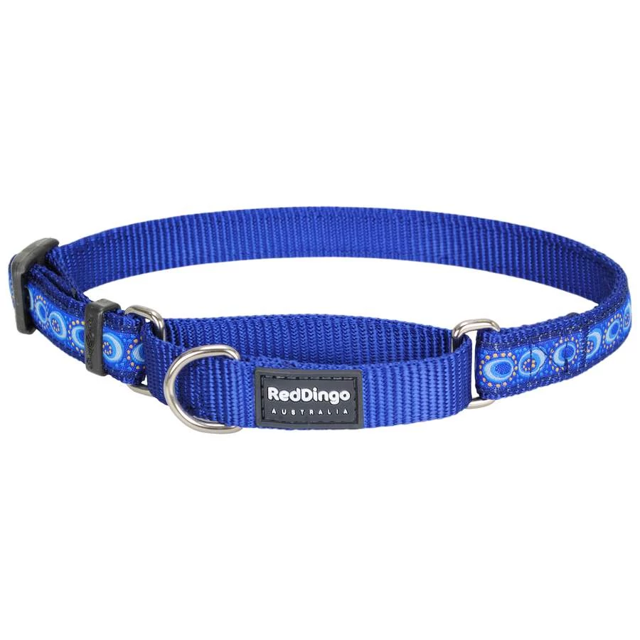 Red Dingo Cosmos Blue Large Martingale nyakörv