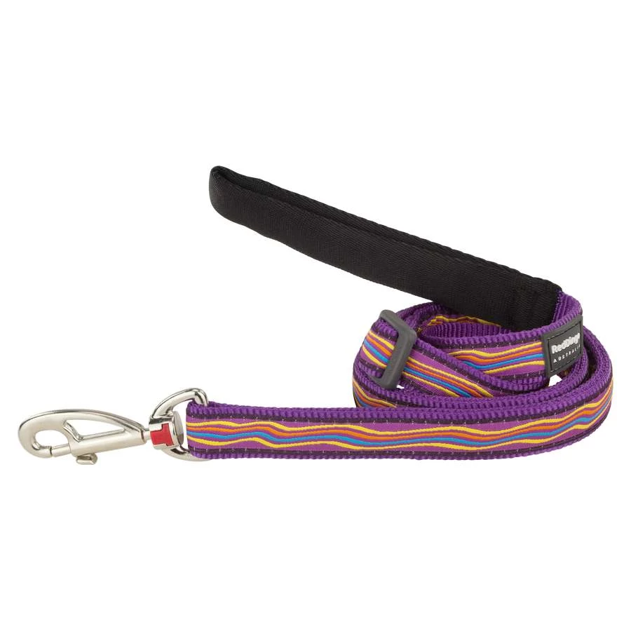 Red Dingo Dreamstream Purple póráz 100-180 cm XS