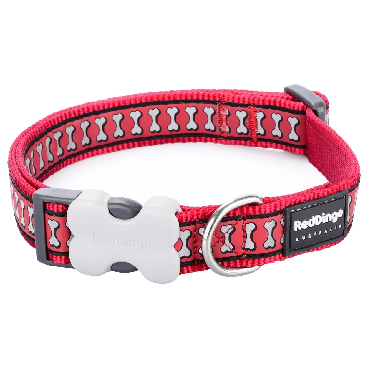 Red Dingo Reflective Red Small kutya nyakörv