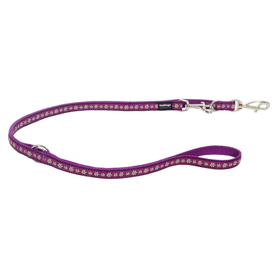 Red Dingo Daisy Chain Purple multi-purpose póráz 200 cm Small