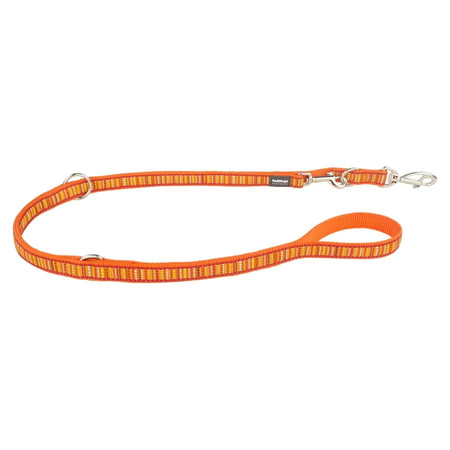 Red Dingo Lotzadotz orange multi-purpose póráz 200 cm Small