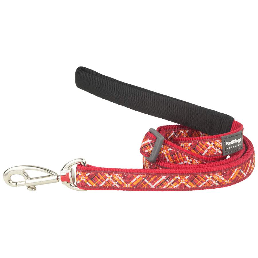 Red Dingo Flanno Red póráz 100-180 cm Small