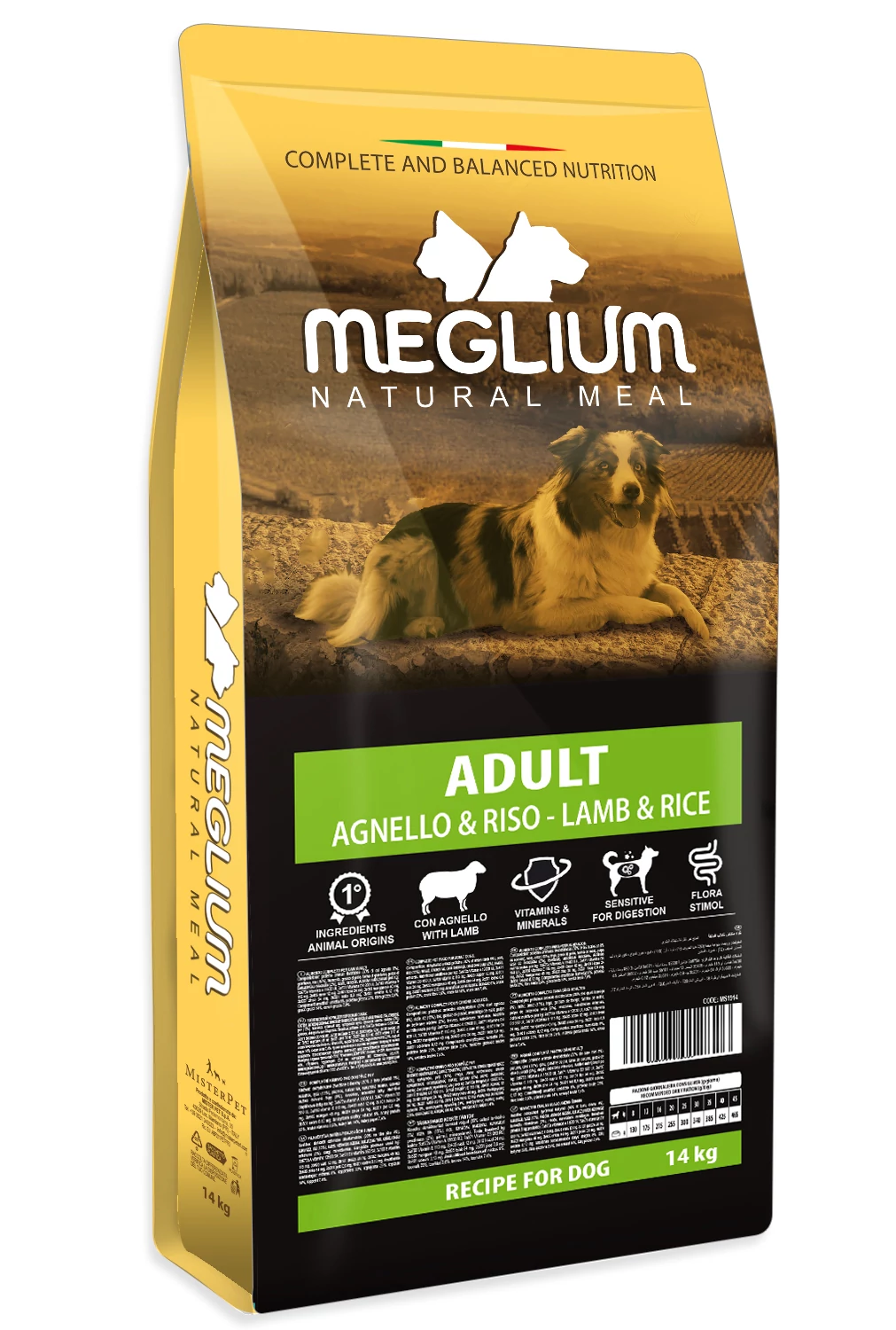 MEGLIUM Sensitive Lamb&Rice 20 kg
