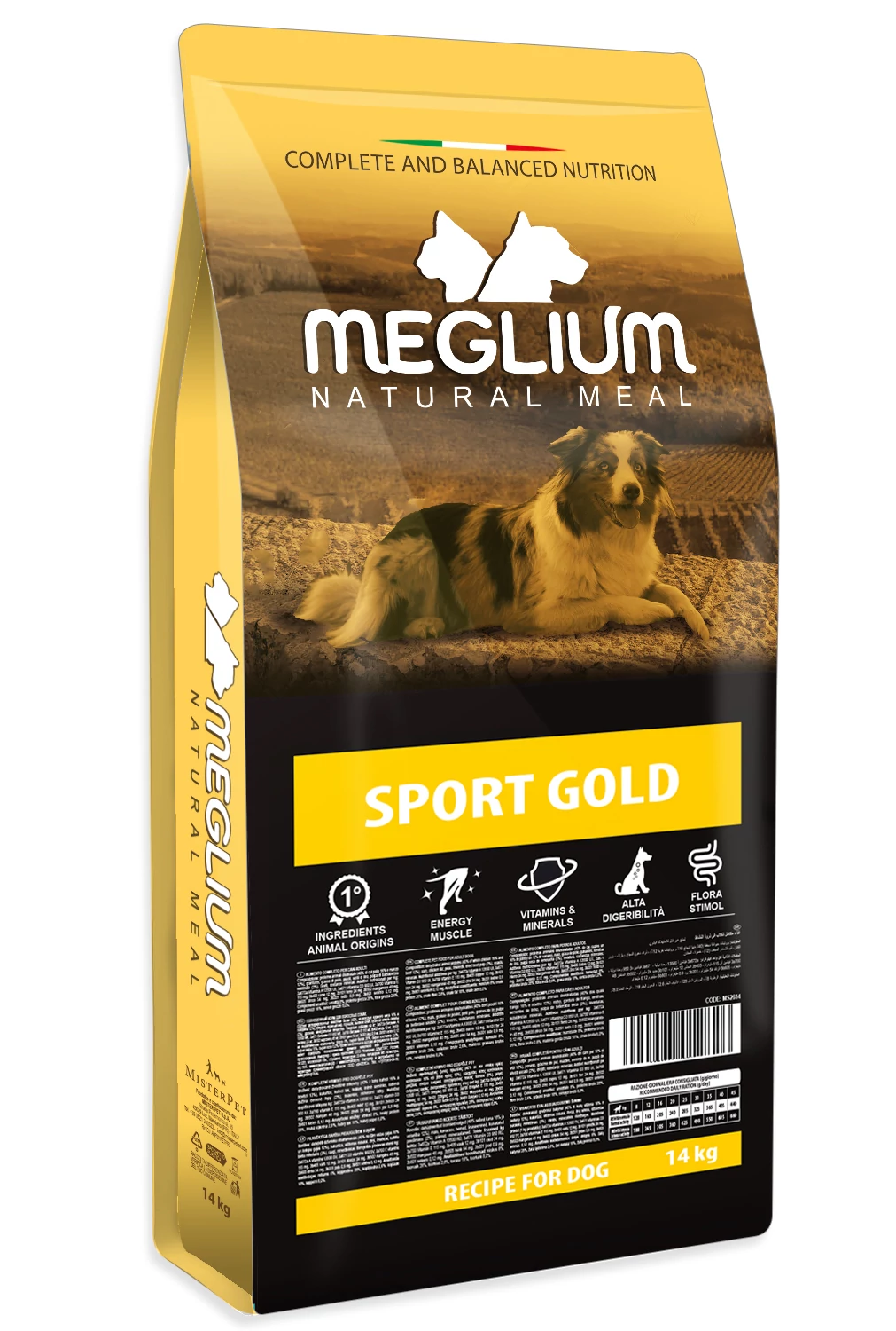 MEGLIUM DOG Sport Gold 14 kg