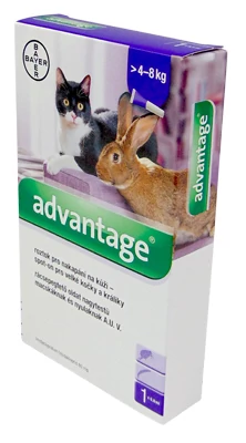 ADVANTAGE SPOT-ON CAT 0,8ML (4KG-TÓL) 1X