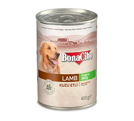 BONACIBO CANNED DOG FOODS LAMB 400g