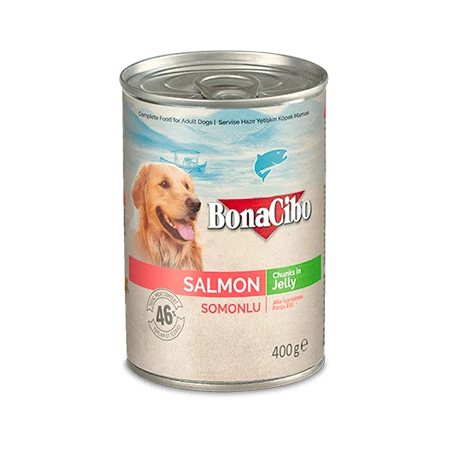 BONACIBO CANNED DOG FOODS SALMON 400g