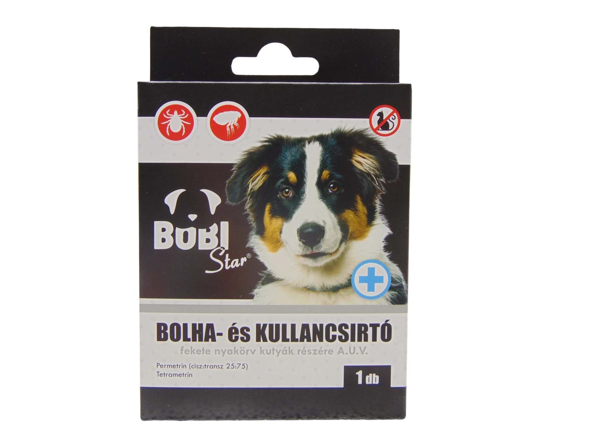 BOBI STAR NYAKÖRV FEKETE KUTYA A.U.V. 1X