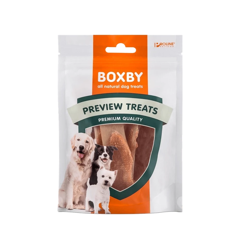 Boxby Preview Treats Duck Dental Strips 90g