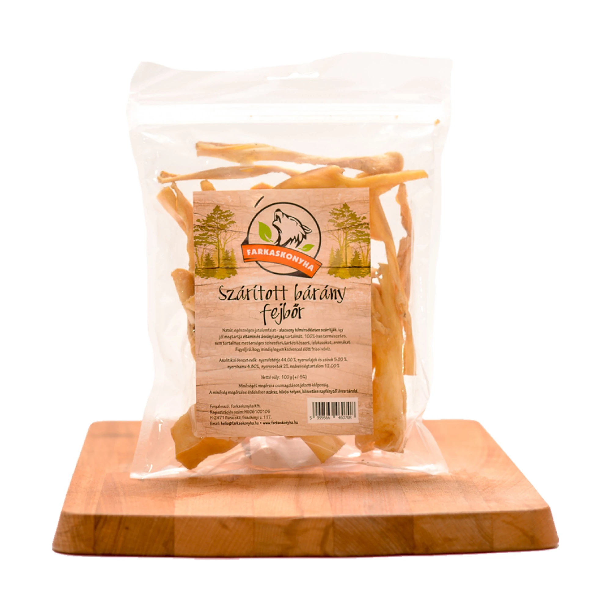 FarkasKonyha BÁRÁNYFEJBŐR 100g