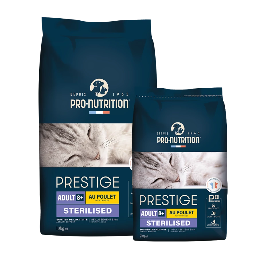 Flatazor Pro-Nutrition Prestige Cat Adult 8+ Sterilized 10kg