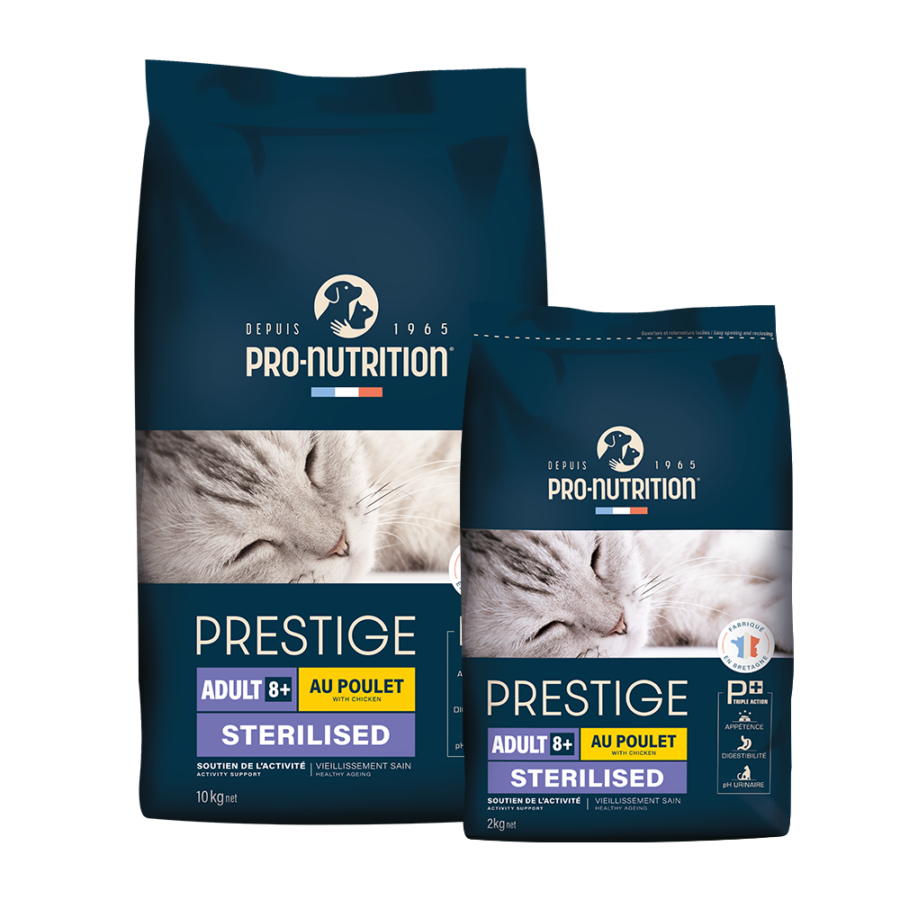 Flatazor Pro-Nutrition Prestige Cat Adult 8+ Sterilized 2kg
