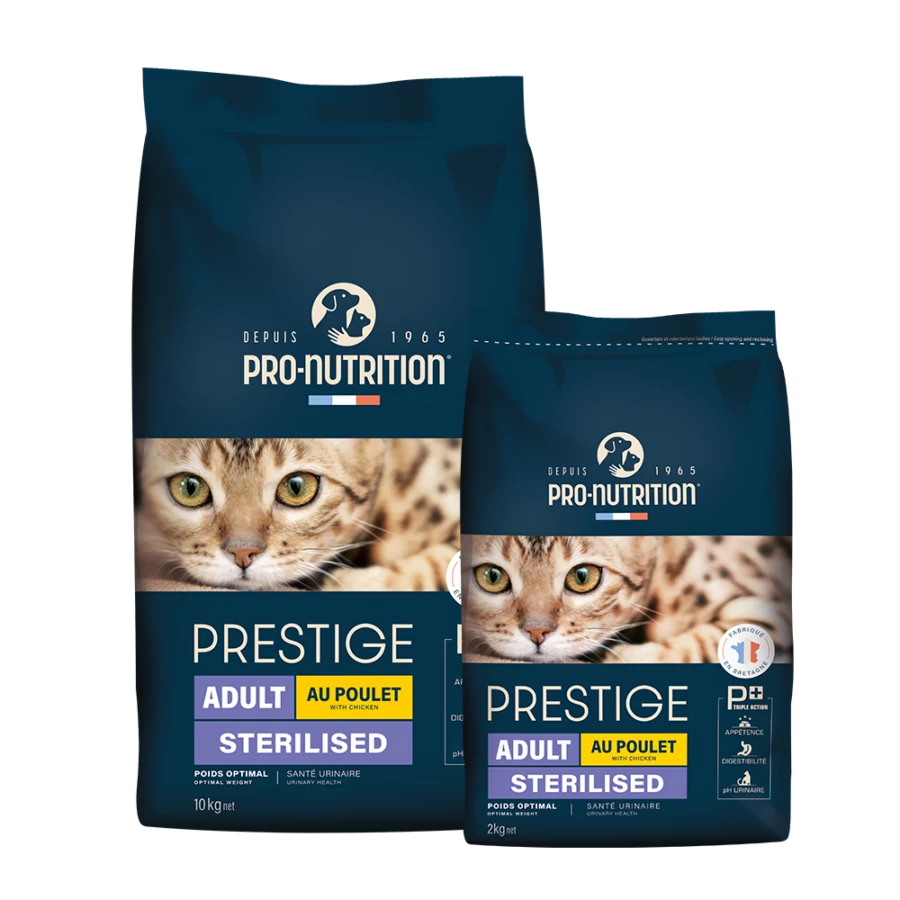 Flatazor Pro-Nutrition Prestige Cat Adult Sterilized Chicken 10kg