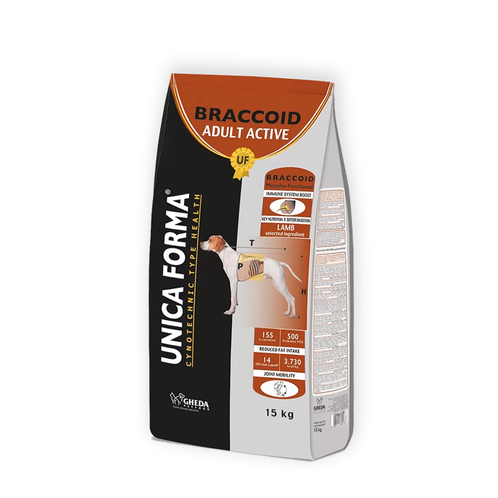 Gheda Unica Forma Braccoid Adult Active 15kg