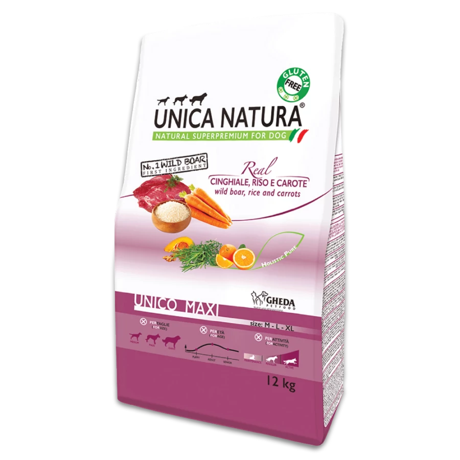 Gheda Unica Natura Unico Maxi - Wild boar, vaddisznóval 12kg
