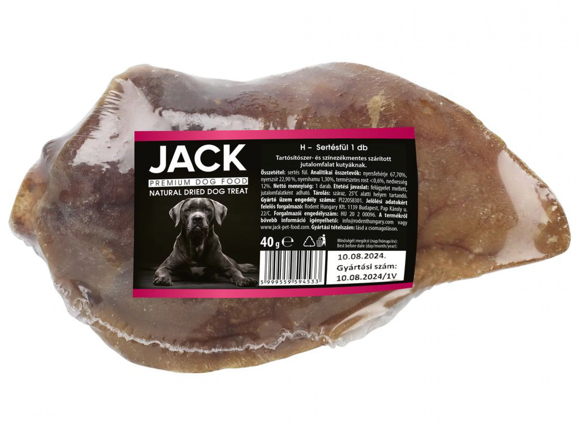 JACK SERTÉSFÜL 1DB