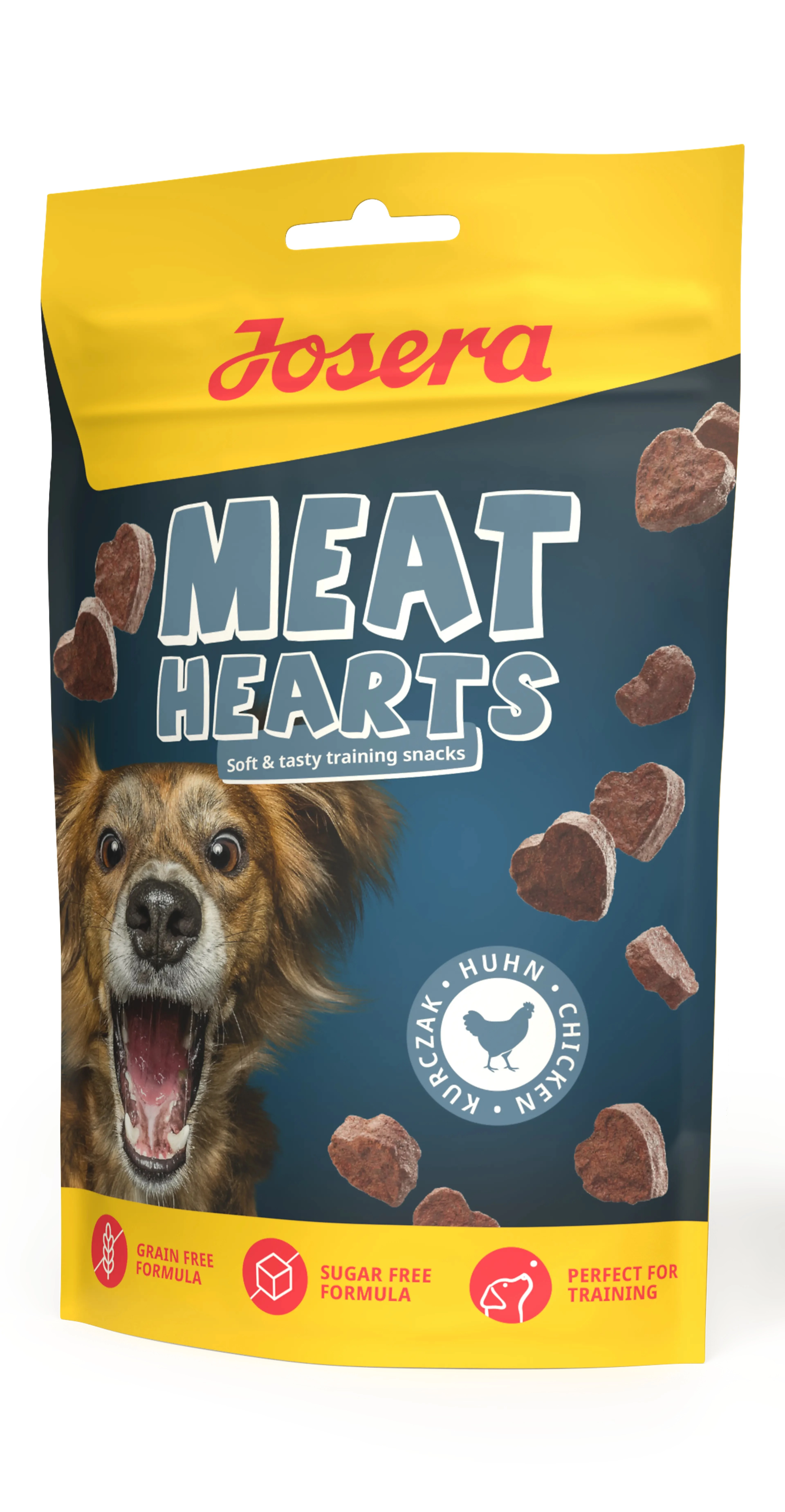 Josera Meat Hearts Chicken 8x70g