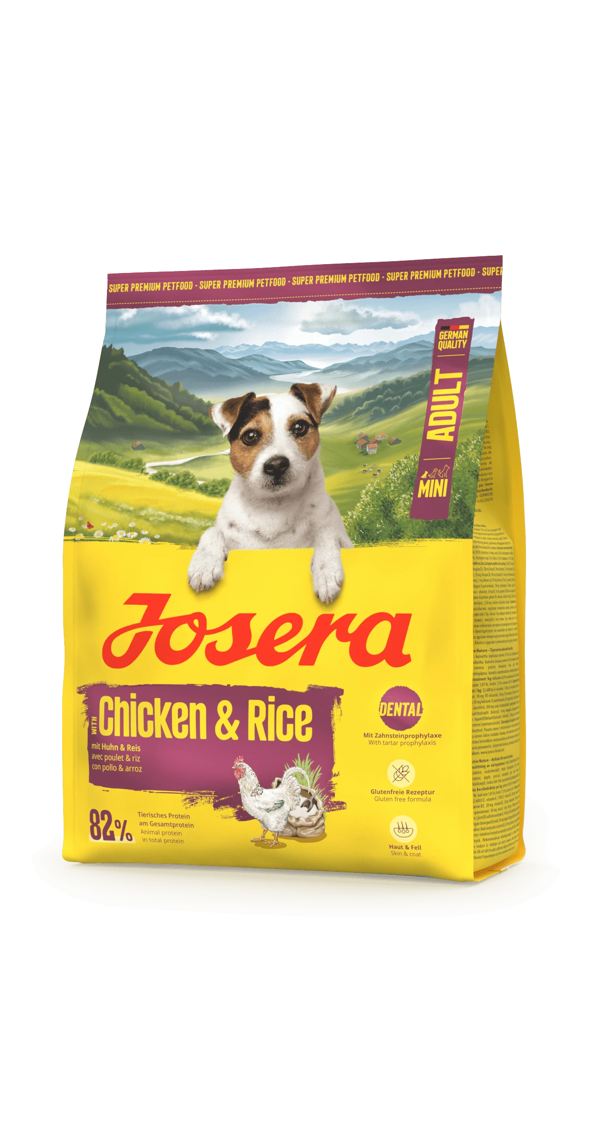 Josera Miniwell (Chicken-Rice) 5x0,9kg
