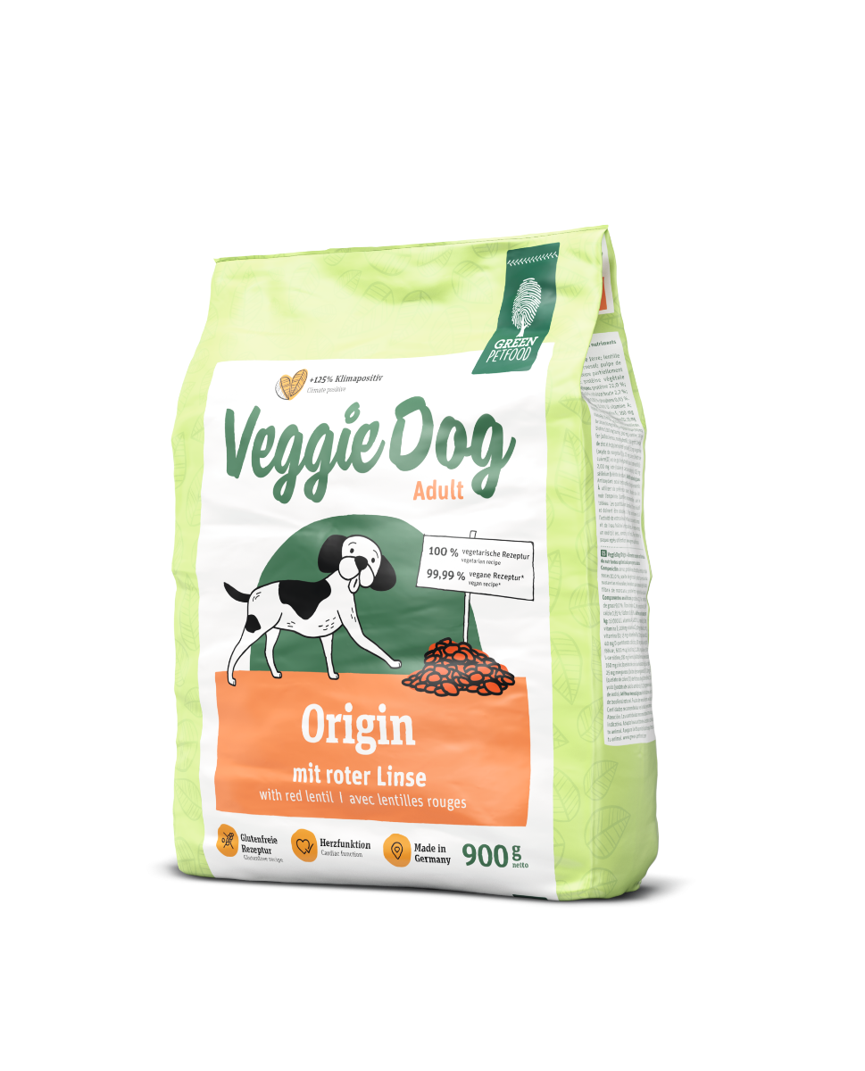 GreenPetfood VeggieDog Origin 5 x 900 g