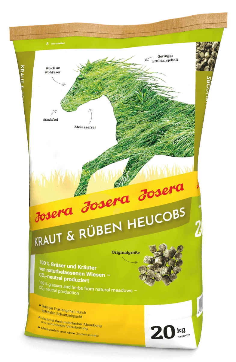 Josera Kraut & Rüben Heucobs 20 kg lovaknak