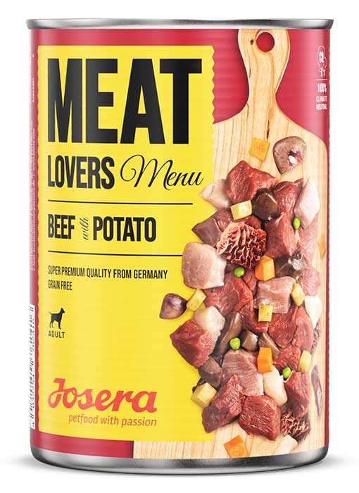 Josera Meat lovers Menu Beef with Potato 6x400g