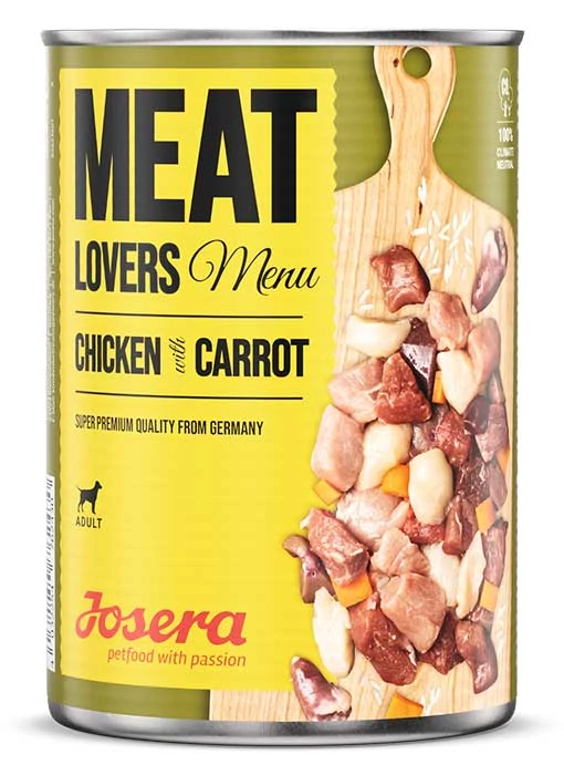 Josera Meat lovers Menu Chicken with Carrot 6x400g