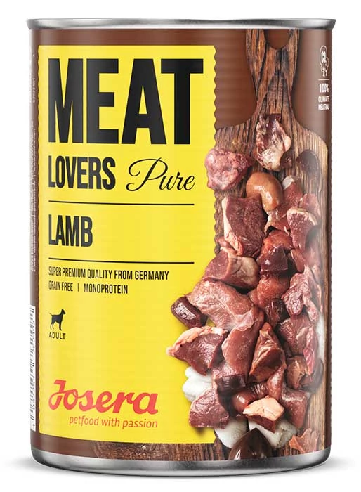 Josera Meat lovers Pure Lamb 6x400g