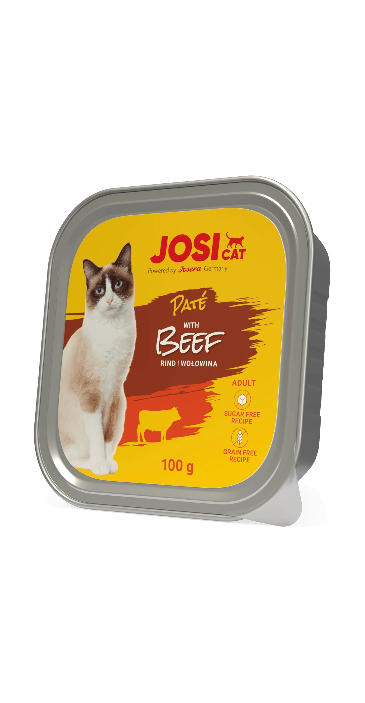 JosiCat Paté Alu Beef 32x100g