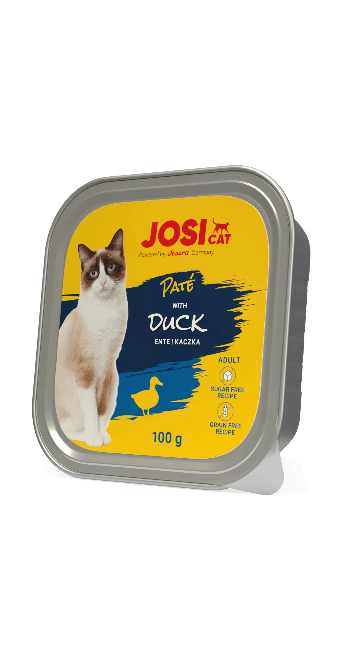 JosiCat Paté Alu Duck 32x100g