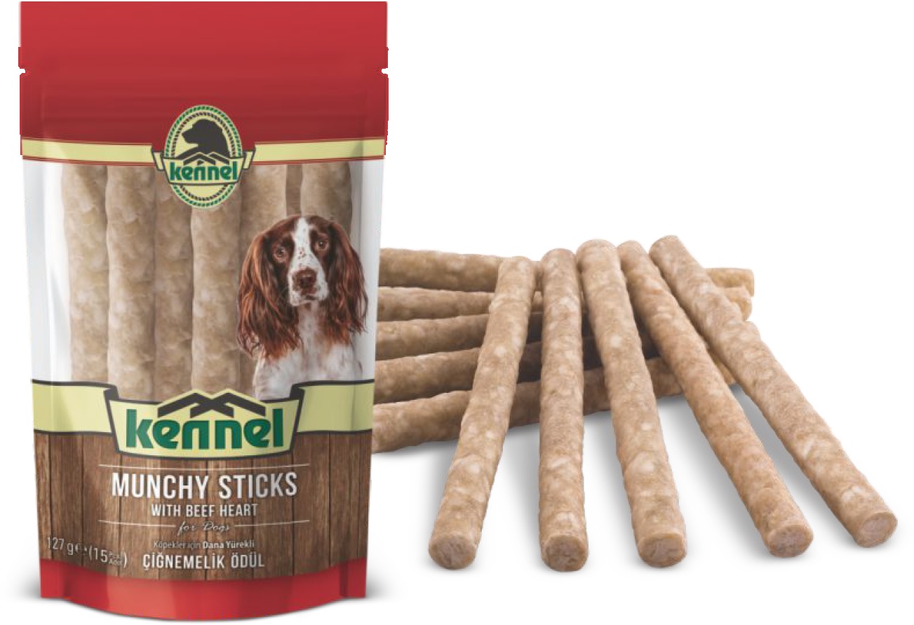 KENNEL CHEWY SNACKS for DOGS MUNCHY STICKS 127g