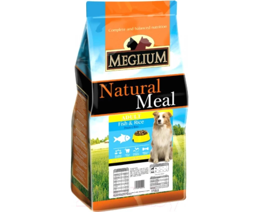 MEGLIUM DOG Sensible Fish & Rice 14 kg