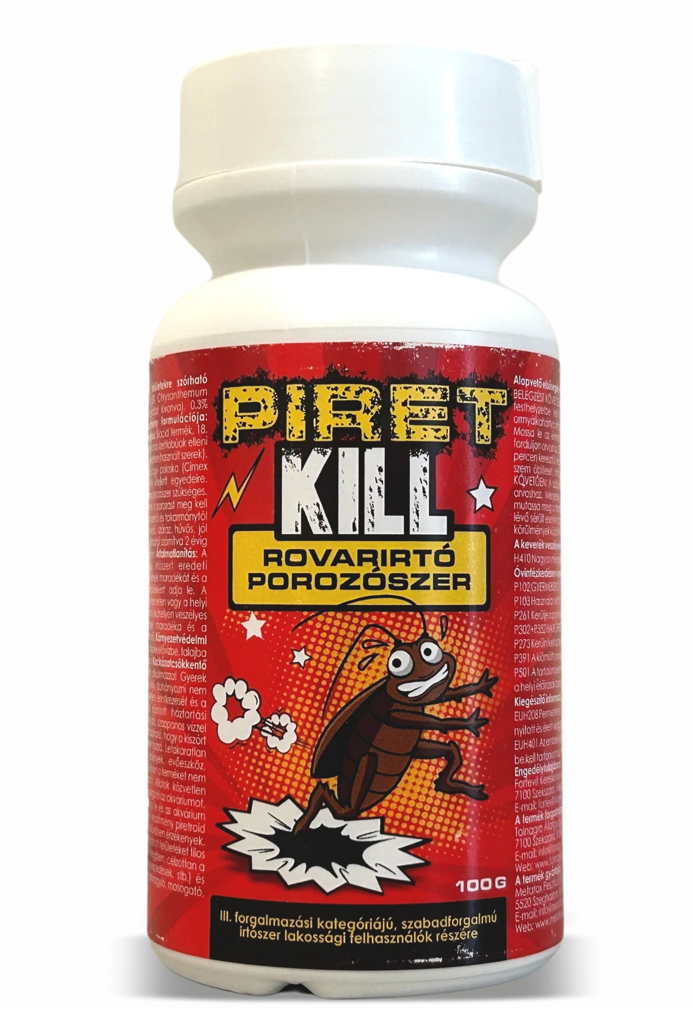 PIRETKILL ROVARIRTÓ POROZÓSZER  100 G