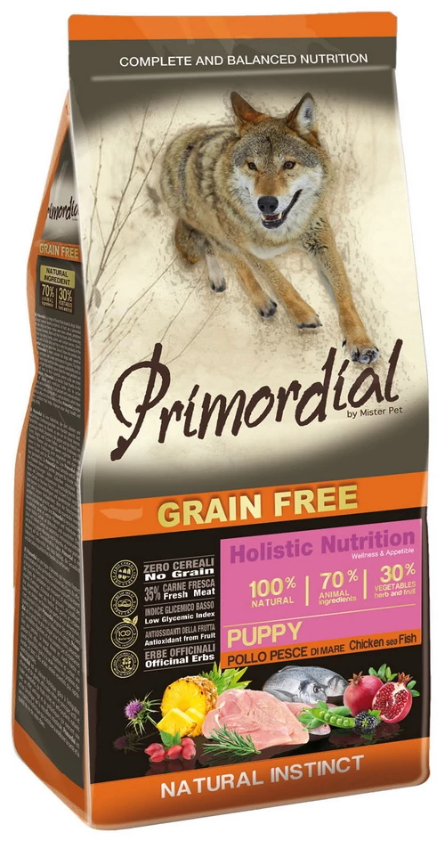 Primordial Puppy Csirke és Tengeri Hal 12kg